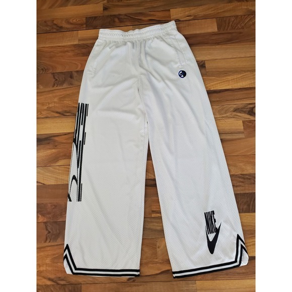 Nike Pants - Women's Nike Sportswear Jersey Pants White/Black Casual Size S‎